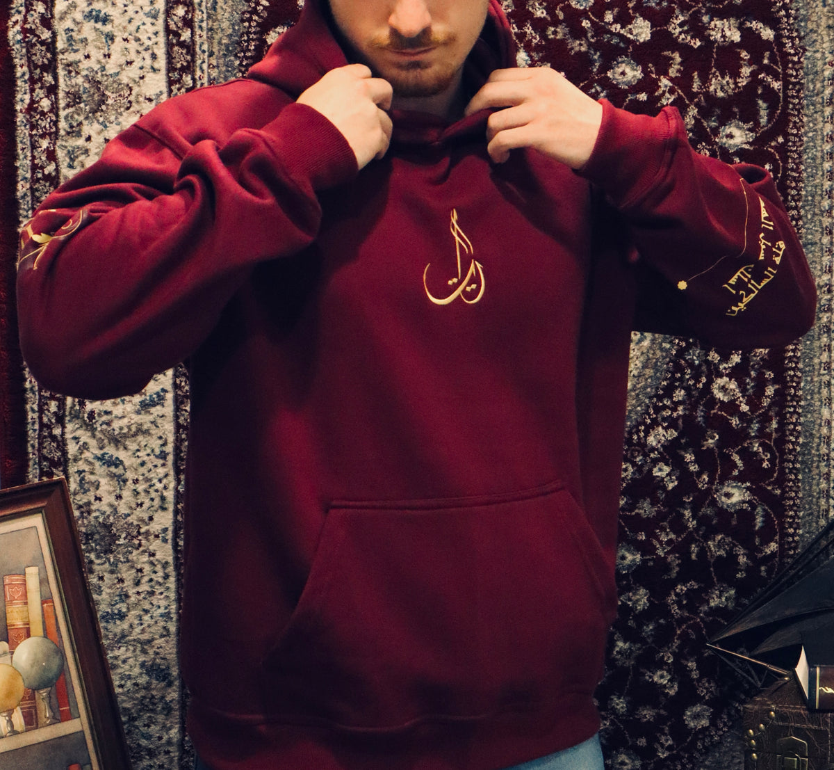 GLORY IN PIETY | HOODIE MAROON