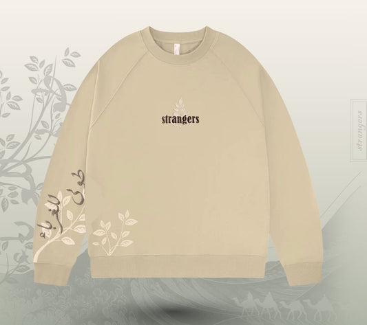 STRANGERS | HEAVY EMBROIDERED CREWNECK
